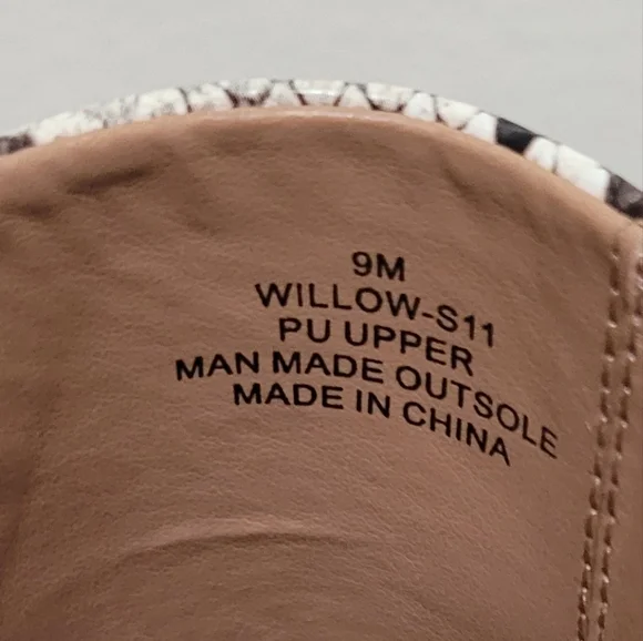 ROHB Willow Cream and Black Mules with Wedge Heel - Picture 11 of 12